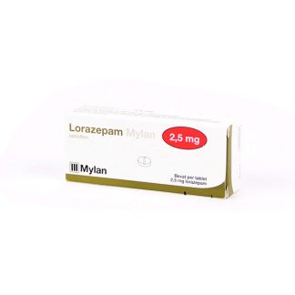 Lorazepam 2.5mg